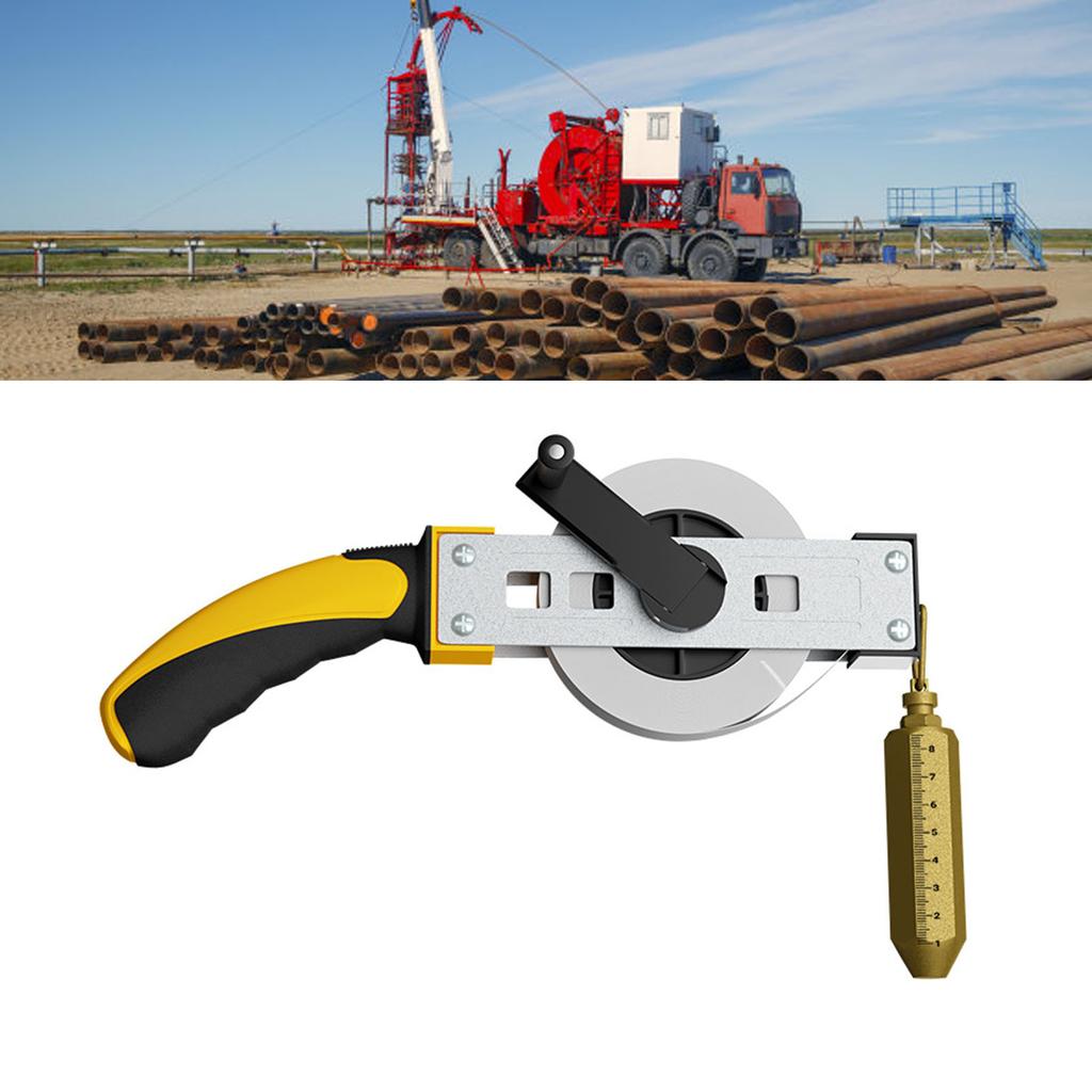 Oil Tank Gauging Tape High Accuracy Clear Scales Oil Measuring Ruler for Ships Vessels 10m