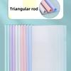 Large Capacity A4 Document Folder with Pull-Out Rod - Durable PP Material, Transparent Design for Office, School, and Home Use