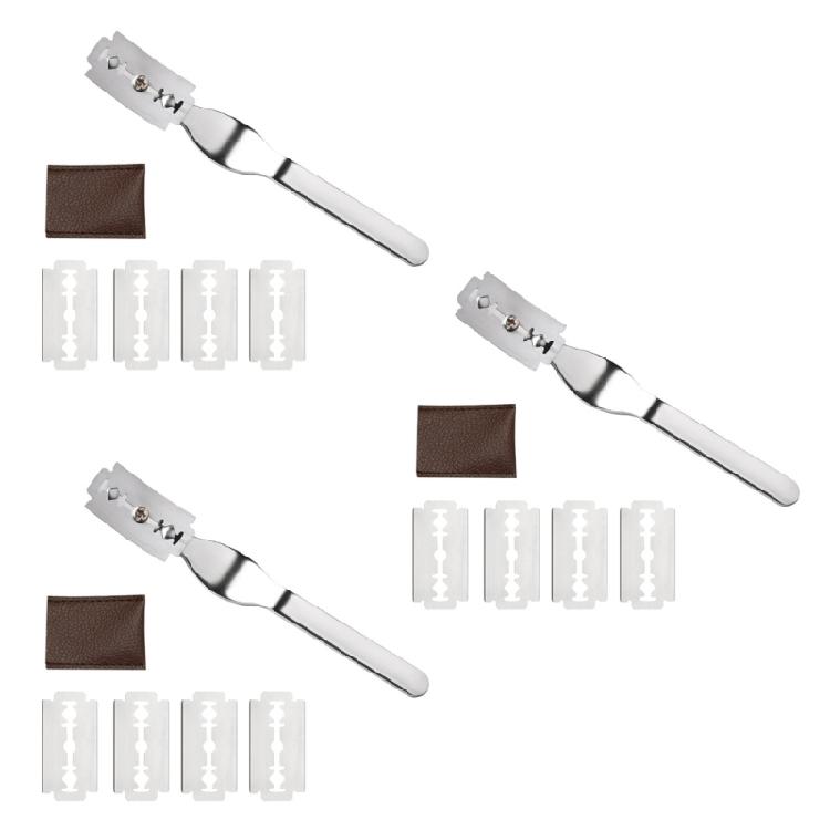 

3 Pack Premium Bread Cutting assemblies With Changeable Parts For House Loaves 1