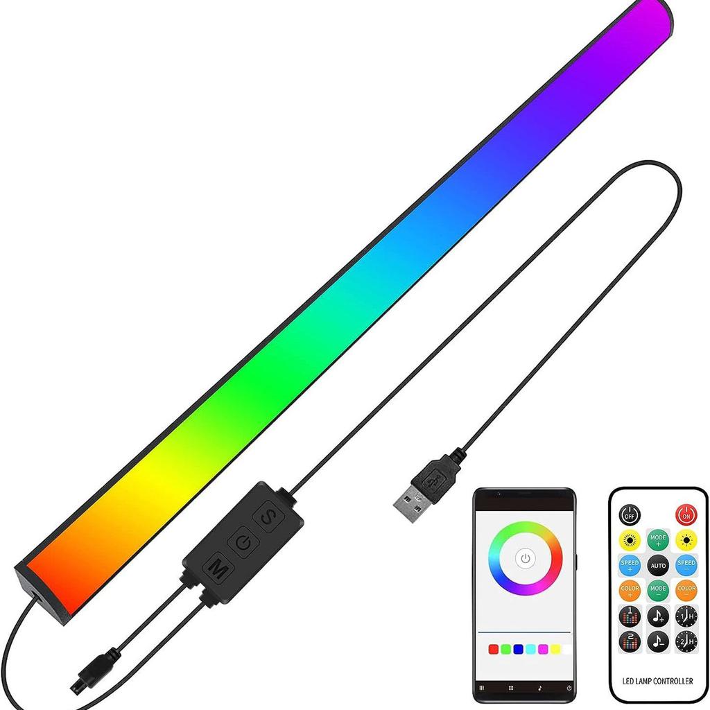 RGB Phantom Color Pickup Light Keyboard Ambient Light Screen Backlight Night Light Switch/Remote