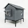 Winter Warmes Katzennest Outdoor Katzenschutzhaus Isoliertes Streunerkatzenhaus Boden Thermoisolierung Haustier Kätzchen Nest Höhle Katzenzelt