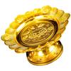 1 Piece Lotus Offering Plate Smooth Finish Fruit Snack Tray for Temple Use Vintage Buddhist Worship Supplies Easy Clean Design