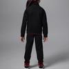 Jordan Lässiger Sportanzug Fleece Buchstabe Bequem Weich Kinderanzug Schwarz IB8140-010