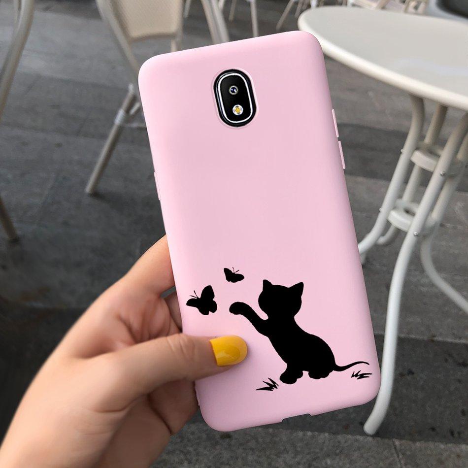 Candy Color Silicone Phone Case For Samsung Galaxy J3 J5 J7 2017 Case J330 J530 J730 Soft TPU Cover For Samsung J3 J5 J7 2017