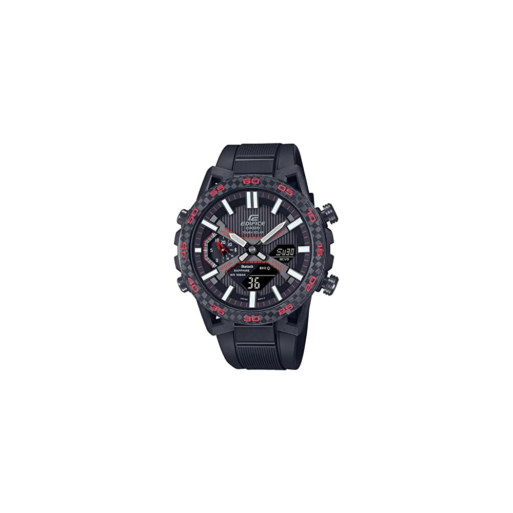 

Casio Edifice Solar Bluetooth Men s Watch ECB-2000YPB-1AJF Black Stainless Steel 200m Water Resistant