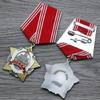 Radzieckie Rosyjskie Odznaki Medale Order Czerwonego Sztandaru Pierwsze Radzieckie Wojskowe Odznaczenia Medale ZSRR Medale Wojskowe Broszki