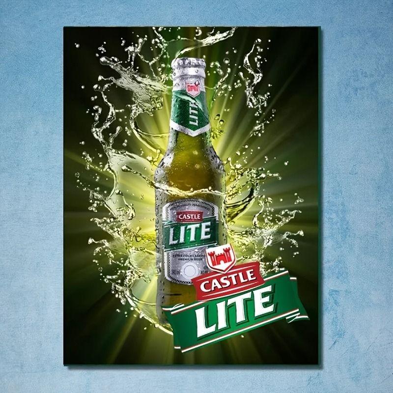 Decorative Metal Beer Sign 30x20cm