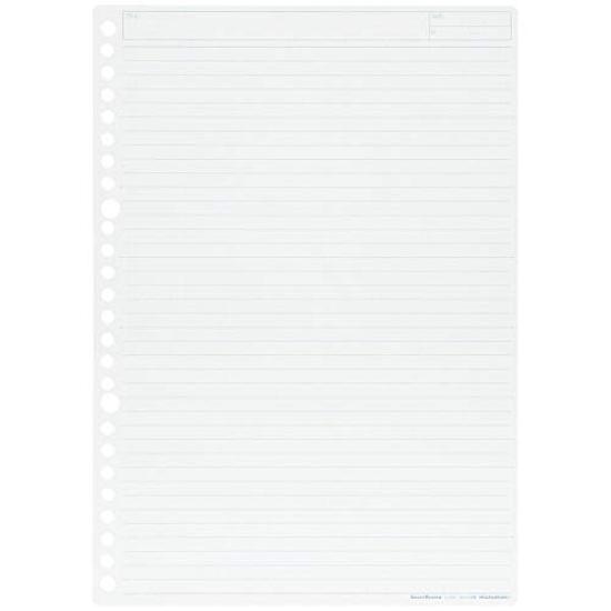 Maruman Smart Review B5 Support 39 50 Pack of 10 Loose-Leaf Notepad, Ruled, Lines, Sheets, 6mm, L1247,