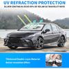Thickened 2-Layer Windshield Sun Shade Fit for Toyota Camry XV80 2025 Car Front Window Covers Sun Visor Protector Foldable Blocks UV Rays Sunshade