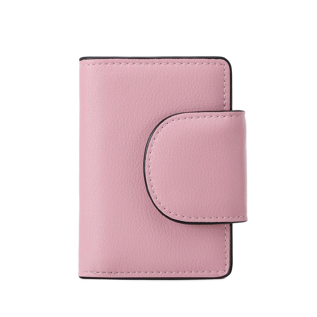 New women's wallet buckle short wallet simple and fashionable multi-functional small wallet