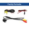 AHD 1080P Car Rear View Camera Fisheye Lens Night Vision Waterproof Universal Vehicle Reverse Blackup Camera AHD dynamic