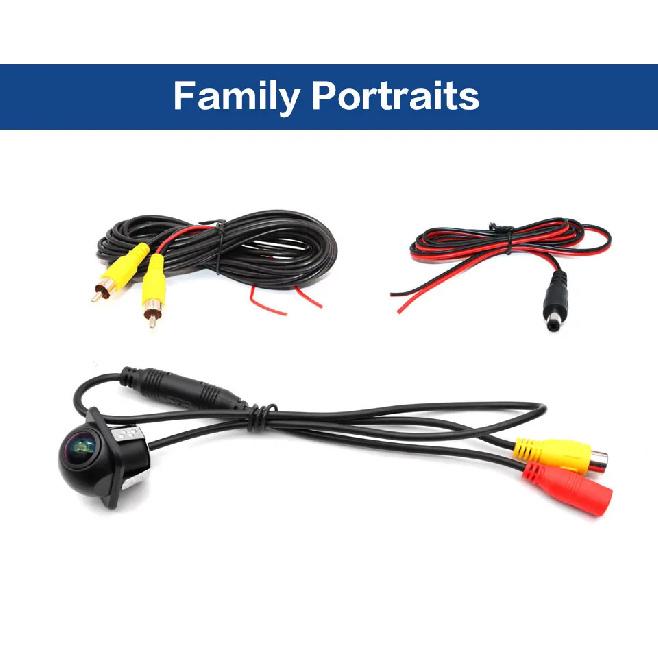 AHD 1080P Car Rear View Camera Fisheye Lens Night Vision Waterproof Universal Vehicle Reverse Blackup Camera AHD dynamic