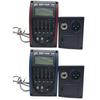 1 Set LC-5 Acoustic Guitar Pickup 5-Band EQ Equalizer System with Turner Backlight Adjustable Volume Control LCD Display Piezo Pickup Guitar