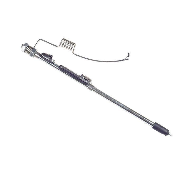 Kompakte Mini-Angelrute aus Edelstahl