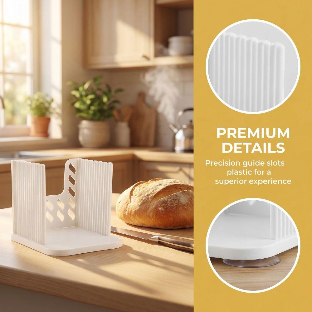Evenly Slicing Bread Slicing Guide Foldable Toast Slicers Kitchen Tool Bread Toast Cutter  Bakery
