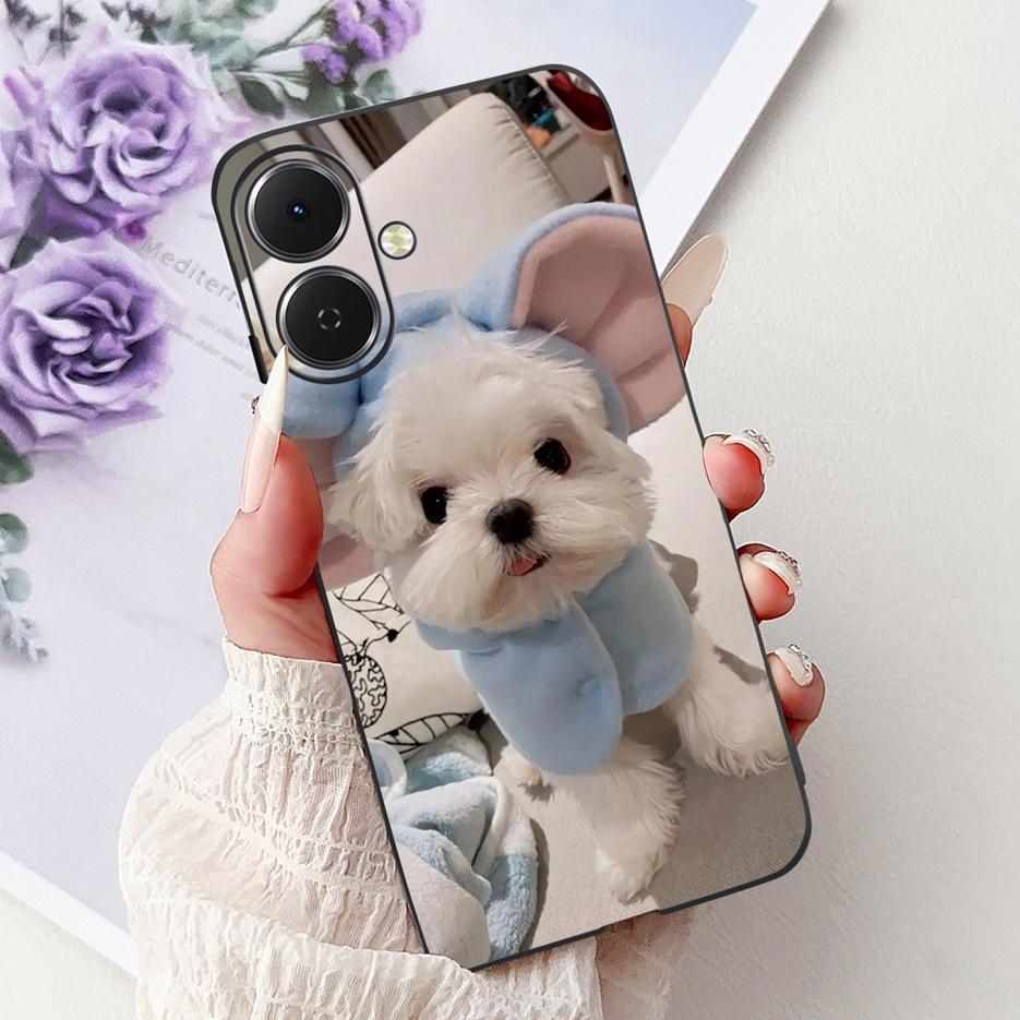 For Tecno Spark GO 2 Case LJ7 Popular Painted Cover 6.67'' Soft Silicone Phone Case For Tecno Spark Go2 SparkGo2 Back Cover Bags