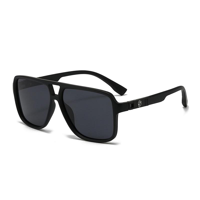 New Classic Men's Polarized Sunglasses with Spring Hinges for Outdoor, Driving, and Fishing Activities.