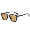 New Retro Square Rivets Sunglasses Women Shades UV400 Fashion Punk Trending Clear Gradient Men Sun Glasses