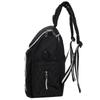 Oxford Cloth Backpack MultiFunction LargeCapacity Stroller Mother Bag Nappy Bag(Black )