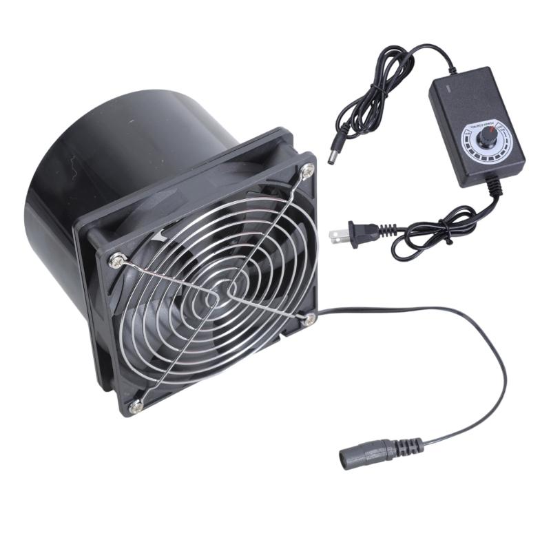 High Performances 12cm Air Extraction Duct Fan with Controller for Various Uses