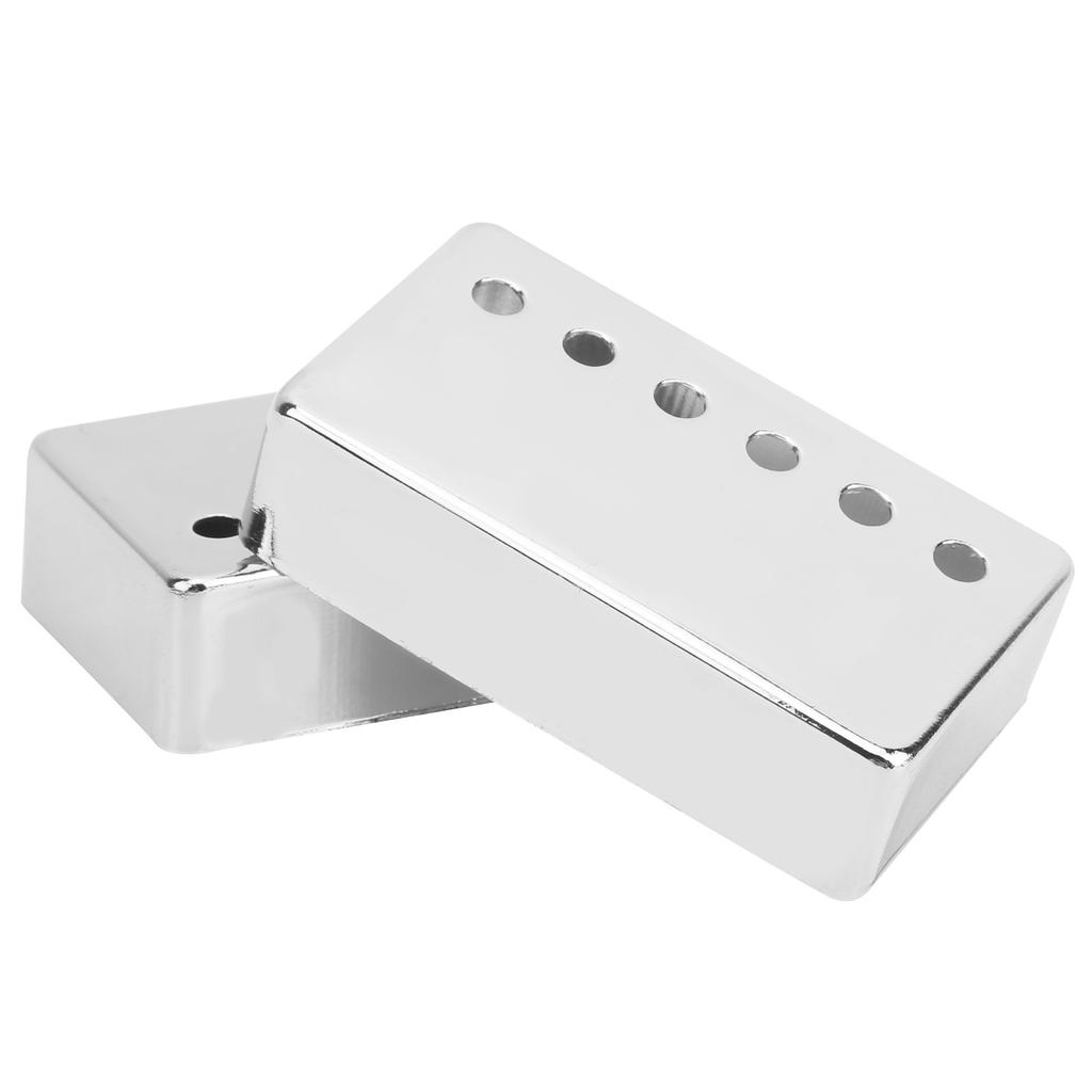 2Pcs Electric Guitar Pickup Shell Nickel Cover 50mm and 52mm Musical Instrument Accessories