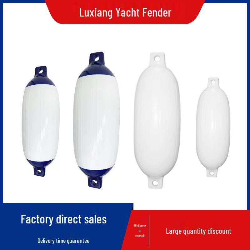 Luxiang Blue & White Yacht Fender Buoy - Anti-Collision, Anti-Bump, Thickened Marine Mooring Ball
