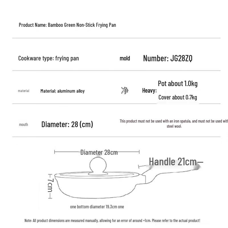 COOKER KING Maifan Stone Non-Stick Frying Pan