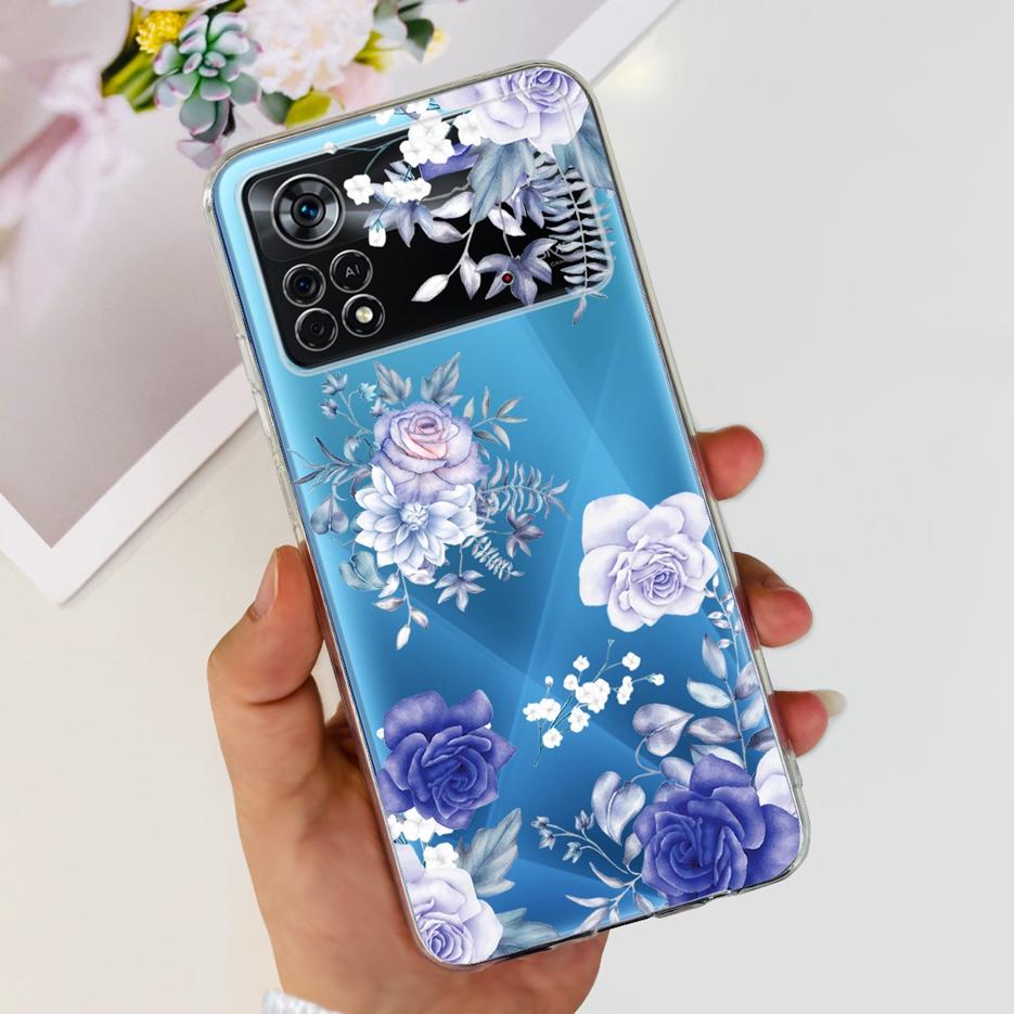 Für Xiaomi Poco X4 Pro 5G Hülle Stilvolle Bemalte Abdeckung Weiche Silikon Handyhülle Für Xiaomi Poco M4 Pro 5G M4Pro X4Pro Fundas Coque