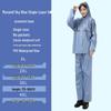 Shangqiu Reflective Raincoat & Pants Set - Waterproof, Durable, Full-Body Protection for Motorcycle Riding, Flood Control, and Labor Safety.