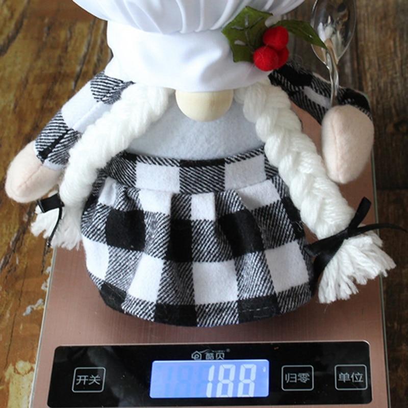 Kuchařský trpaslík Pohodlný plyš Krásná elegantní ozdoba Romantický dárek Domácí dekorace