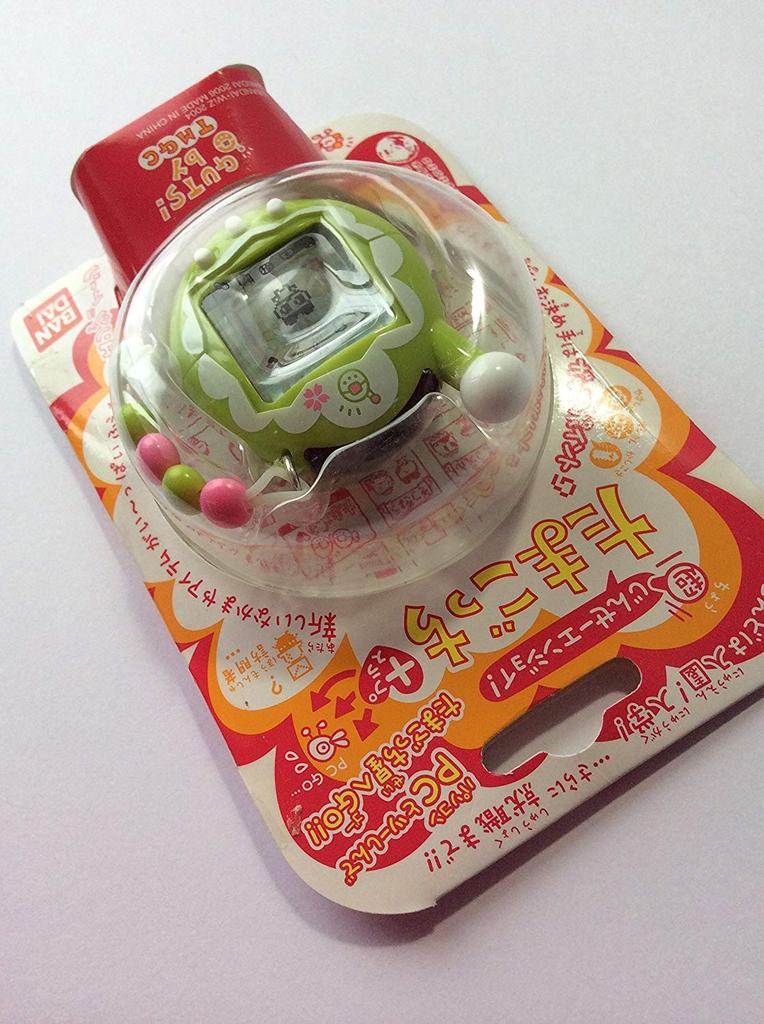 Bandai Super Life Enjoy! Tamagotchi Plus Matcha Frill with Original Bag