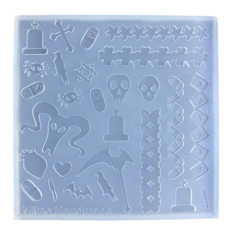 

Зыбучий песок брелок Скелет Любовь Запчасти силиконовая форма литье из смолы полая форма для встряхивания чашки для подвешивания кулона ювелирные изделия