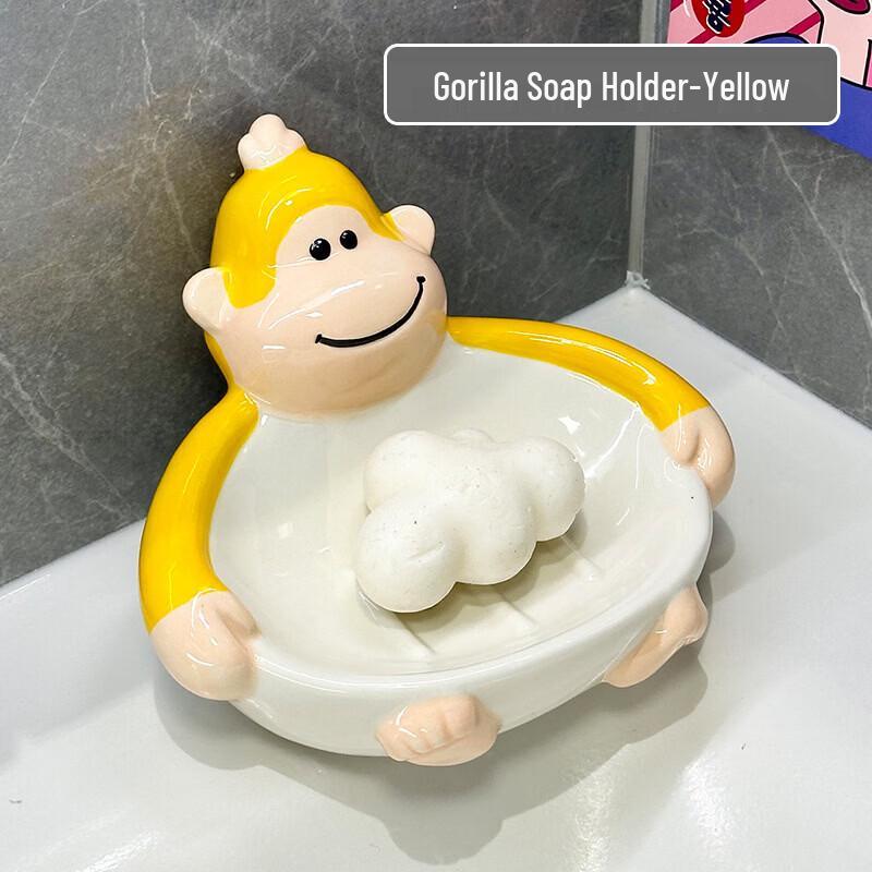 Gorilla Ceramic Draining Soap Dish