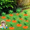 Creative Garden Stakes Colorful Carrots Ground Pile Crafts Easter Carrots Decor  Patios