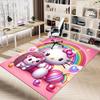 1 Stück Hello Kitty Igel Teppich Büro Teppich Außenmatte Heimdekoration Bereichsteppich Festival Geschenk Bürostuhl Teppich