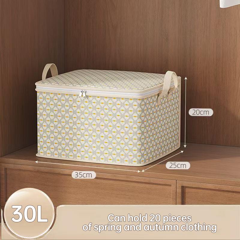 Extra Large Storage Bag - Multifunctional Bedding, Clothing, and Underwear Storage Bag with Zipper, Under Bed Storage Bag