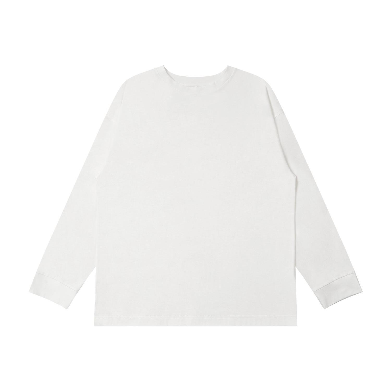 

**Autumn/Winter 2025 Women s Basic Round Neck Long Sleeve T-Shirt** M (Length 68cm, 110-130 lbs) белый