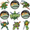 Cartoon Character Embroidery Cloth Sticker Cartoon Turtle Bag Decoration Computer Embroidery Patch Ironing Weapon Master Embroidery Stamp