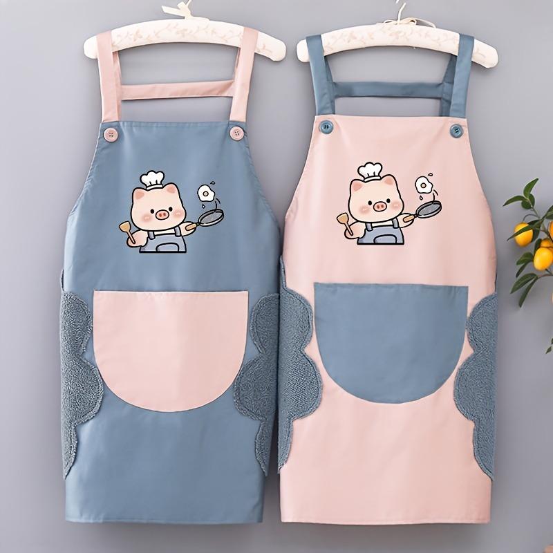 [Grembiule Lavabile] Grembiule Lavabile con Tasca Grande | Design Senza Maniche, Ideale per Servizi di Ristorazione, Uso Domestico