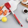 Stainless Steel Food Tongs Non-Slip Ergonomic Kitchen Tongs for BBQ Salad Pasta Heat-Resistant Dishwasher Safe Essential Cooking Utensil