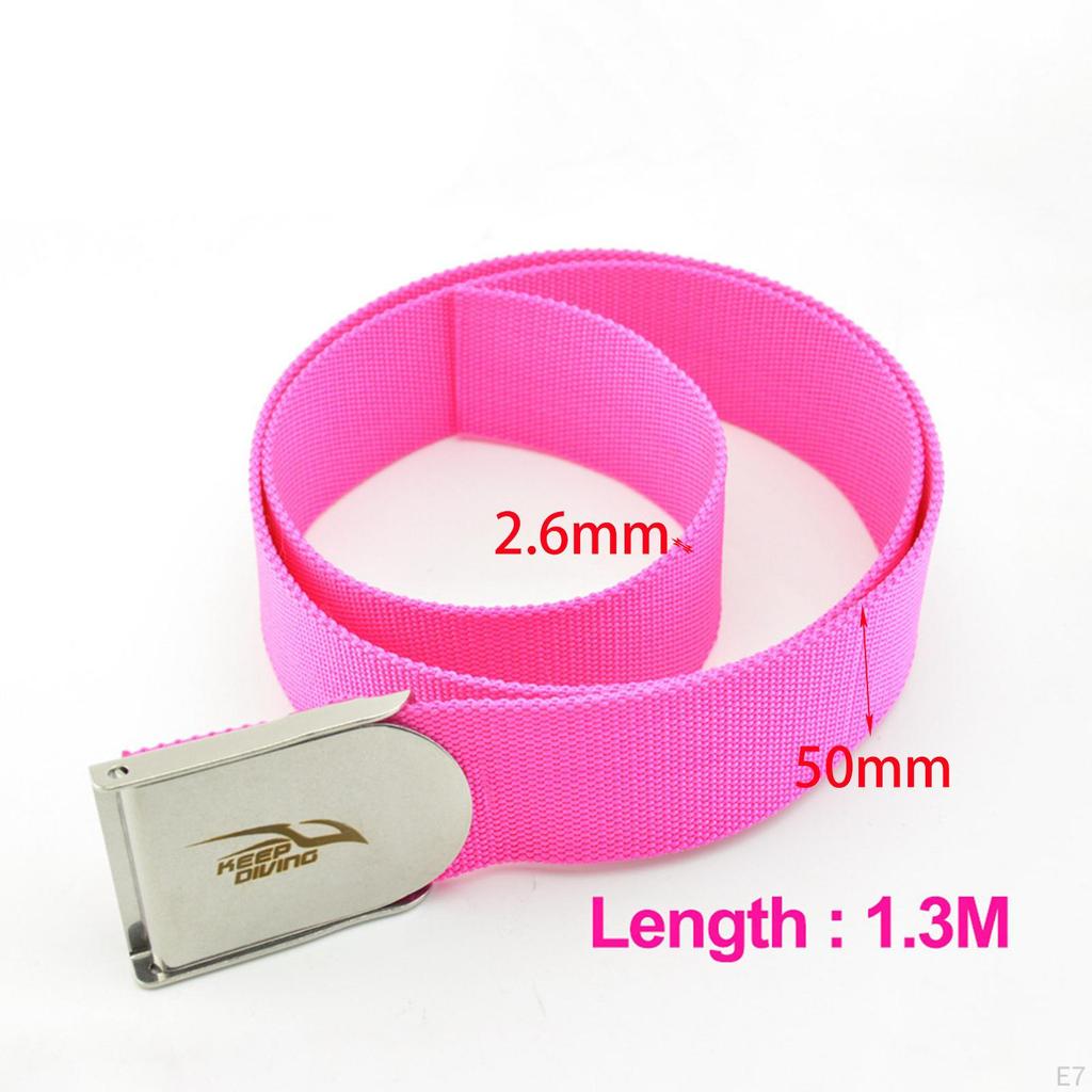 Adjustable Diving Weight Belt with Secure Buckle for Spearfishing and Training