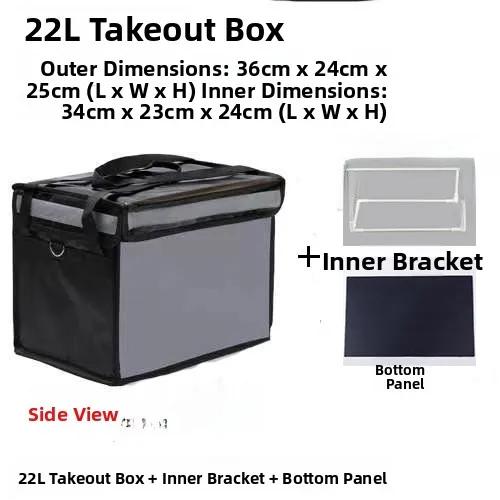 

Thiened Large Medium Small Size 62L Meal very Box Insulated Waterproof Fast Food Bag Picnic BBQ Supplies Cam Equipment