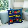 Animation A-A-Angry Birds   Cushion Cover Car Throw Pillow Case For Sofa Car Christmas Gift