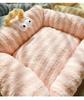 Hundkoja Vintervarm Husdjur Liten Hund Hund Katt Sovdyna Storögd Pojke Mån Fleece Soffa Bo Kattbo