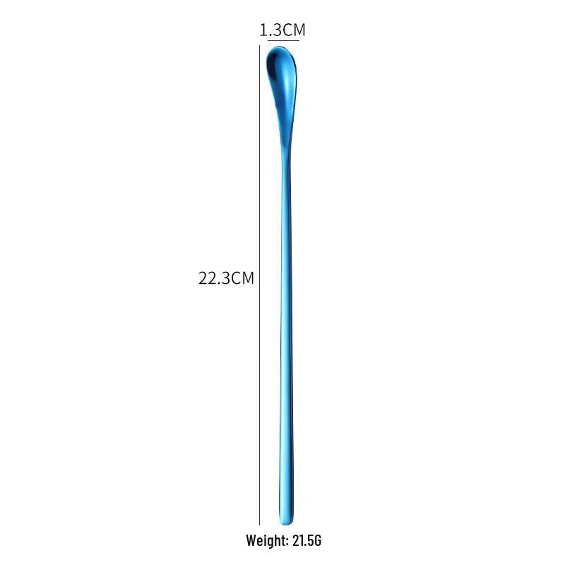 

Long Handle Stainless Steel Bar and Ice Spoon