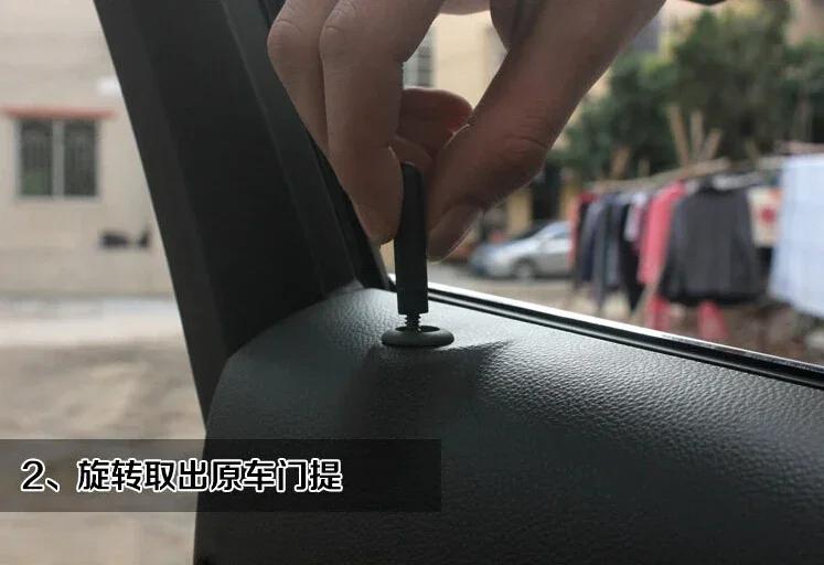 Pro BMW 4KS Nerezová ocelový zámek dveří Upravený kolík dveří Pro BMW M E39 E36 E60 E90 E90 E46 F30 F10 F20 E53 E34 X1 X3 X5 X6 Přístup do auta