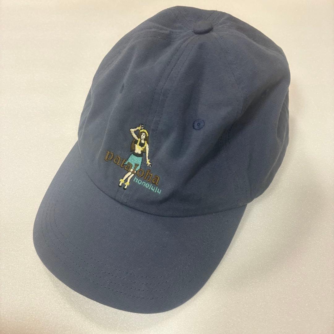 Used [patagonia] pataloha cap hula girl blue