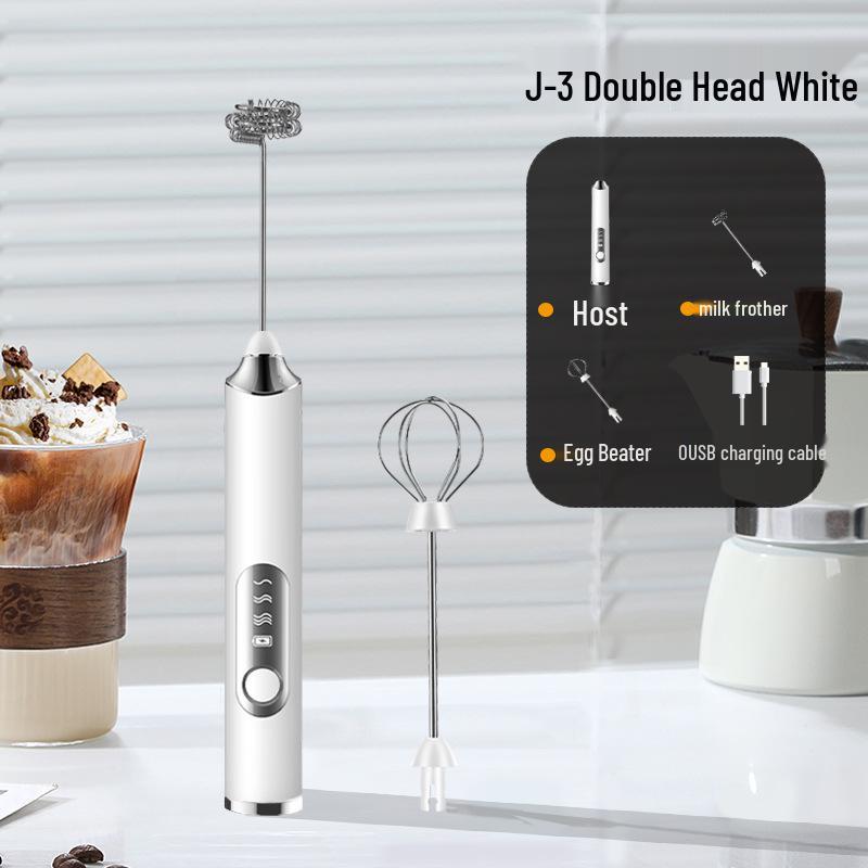 Handheld Electric Milk Frother and Coffee Stirrer