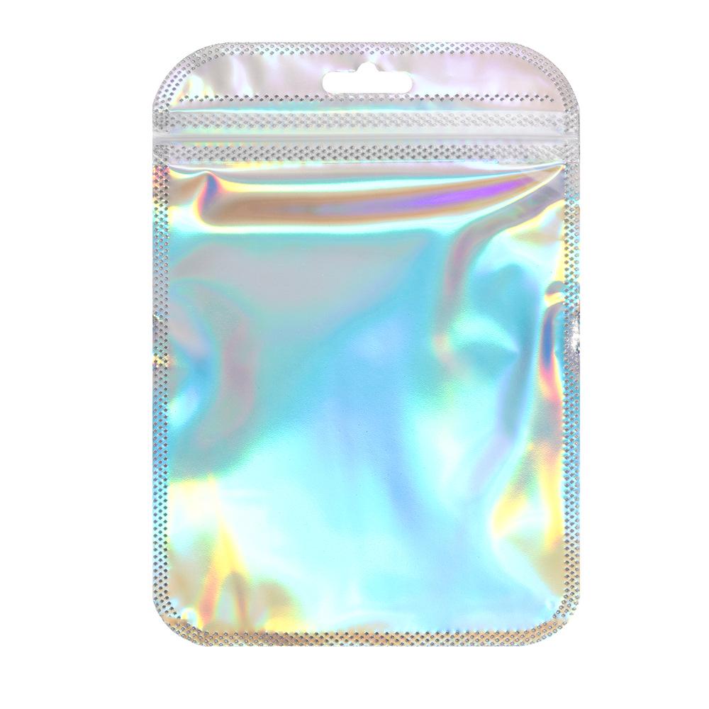 

Цветной самоклеящийся пакет для упаковки ювелирных изделий Инь-Ян, лазерный дизайн 20 pcs/package (5.5*9 cm) ~16g