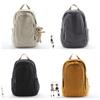 Original Simple Canvas Backpack For Women Men Large Capacity 16-inch Laptop Bag